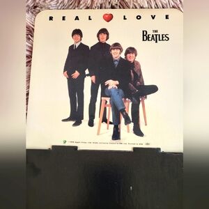 1996 Real Love The Beatles Anthology 45RPM display box.